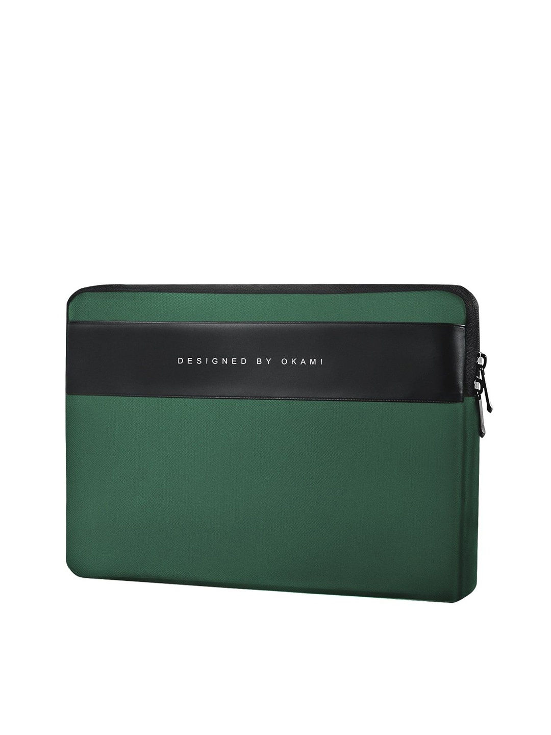 

OKAMI Unisex Printed Laptop Sleeve, Green
