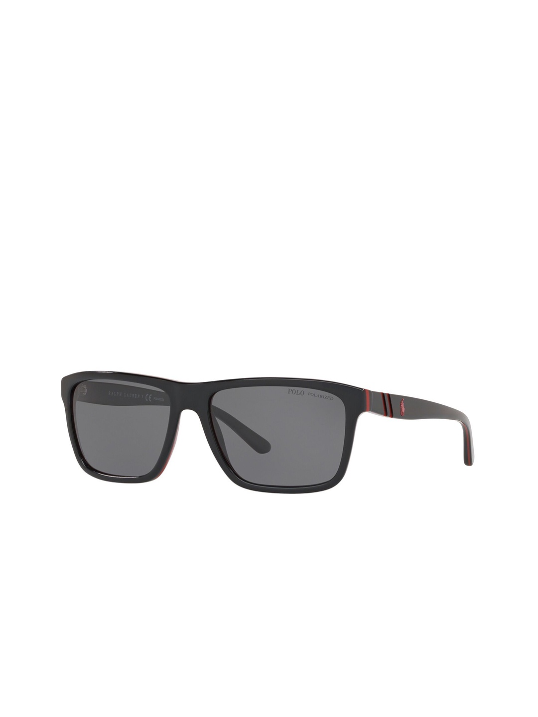 

Polo Ralph Lauren Men Polarised Lens Rectangle Sunglasses, Grey