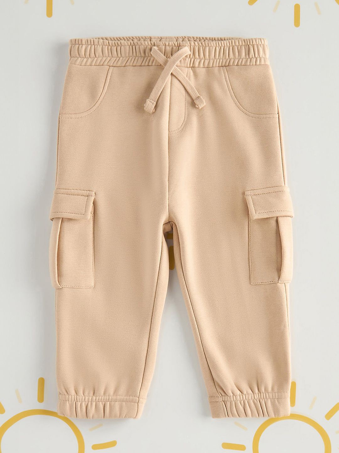 

max Boys Cargos Trousers, Brown