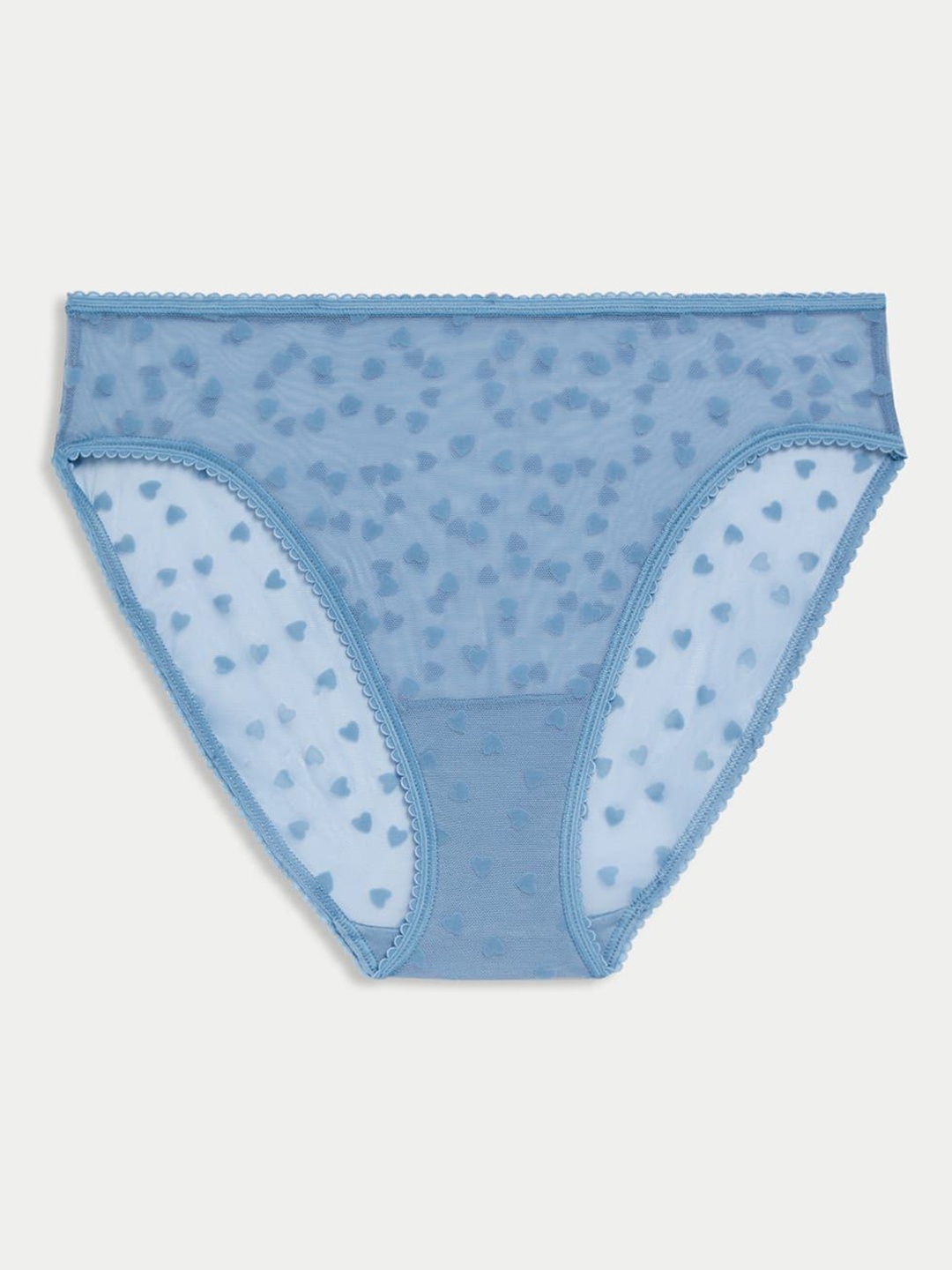 

Marks & Spencer Self Designed Heart High Leg Hipster Briefs T616231LSLATE BLUE