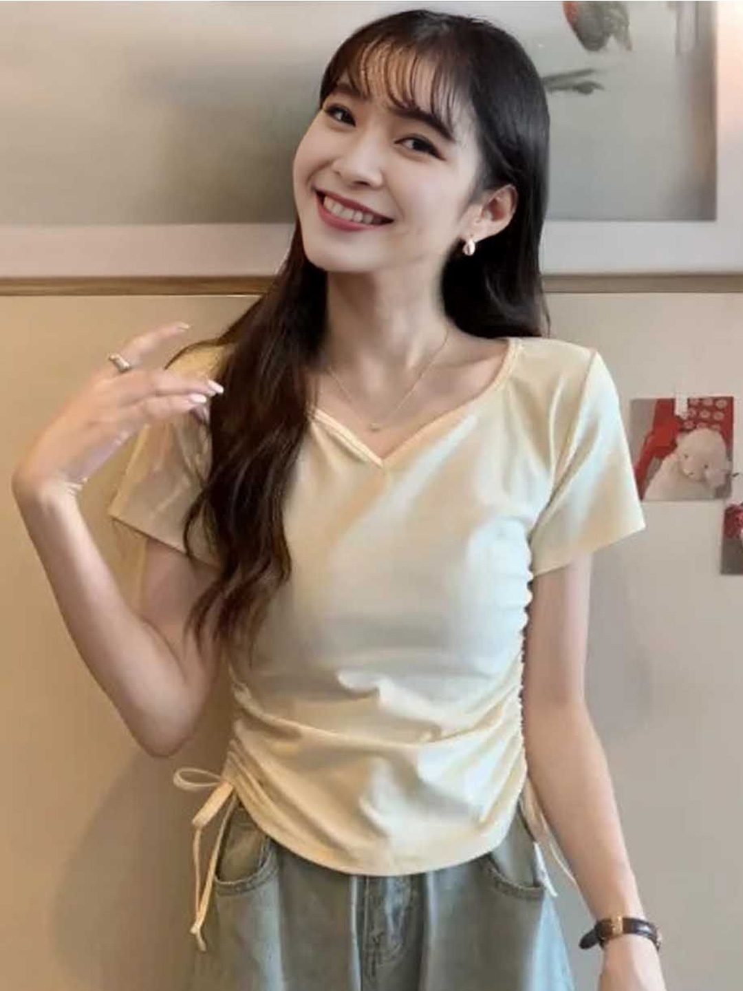 

StyleCast Top, Beige