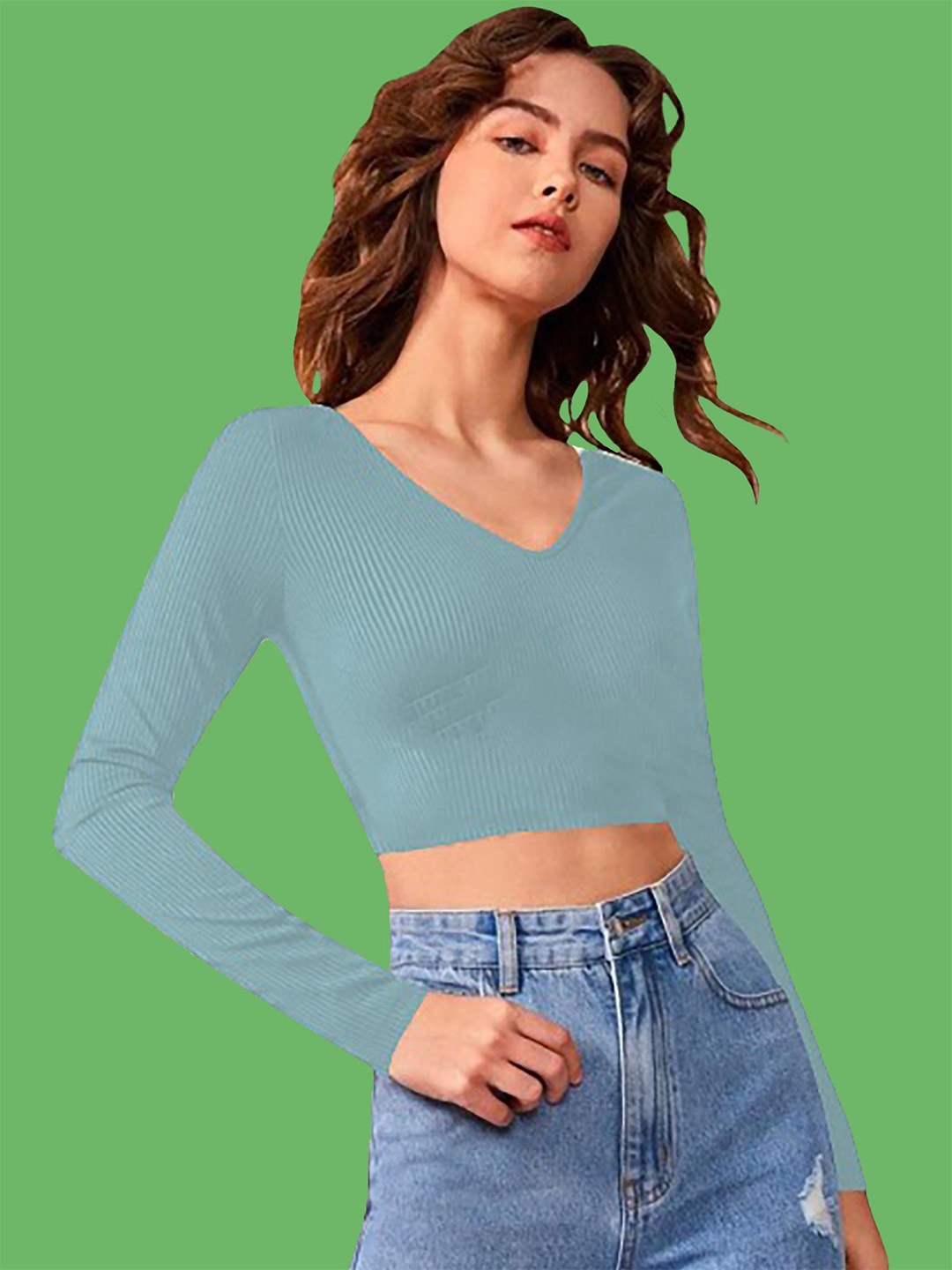 

Dream Beauty Fashion Crop Top, Teal
