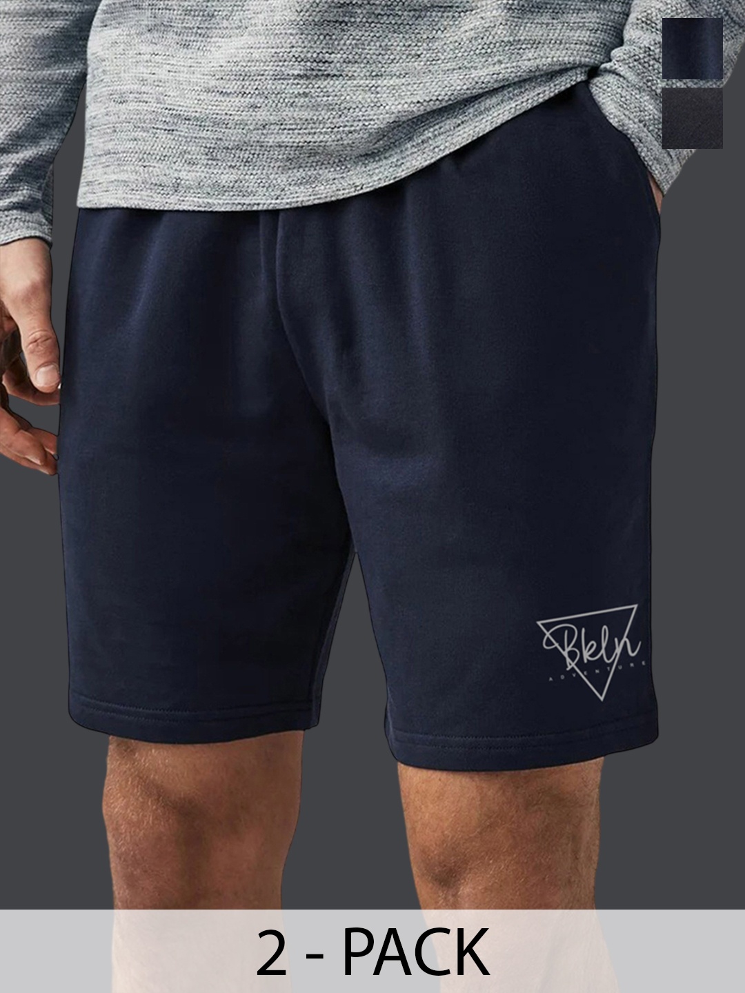 

Moda Rapido Men Outdoor Shorts, Black