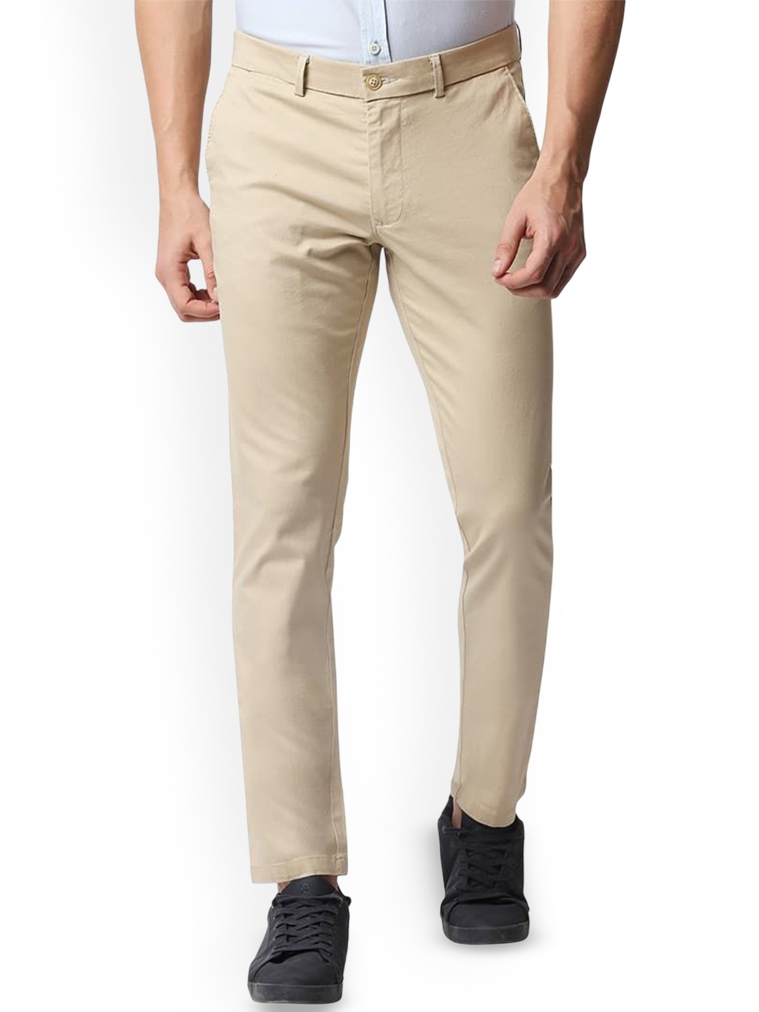 

Basics Men Comfort Trousers, Khaki