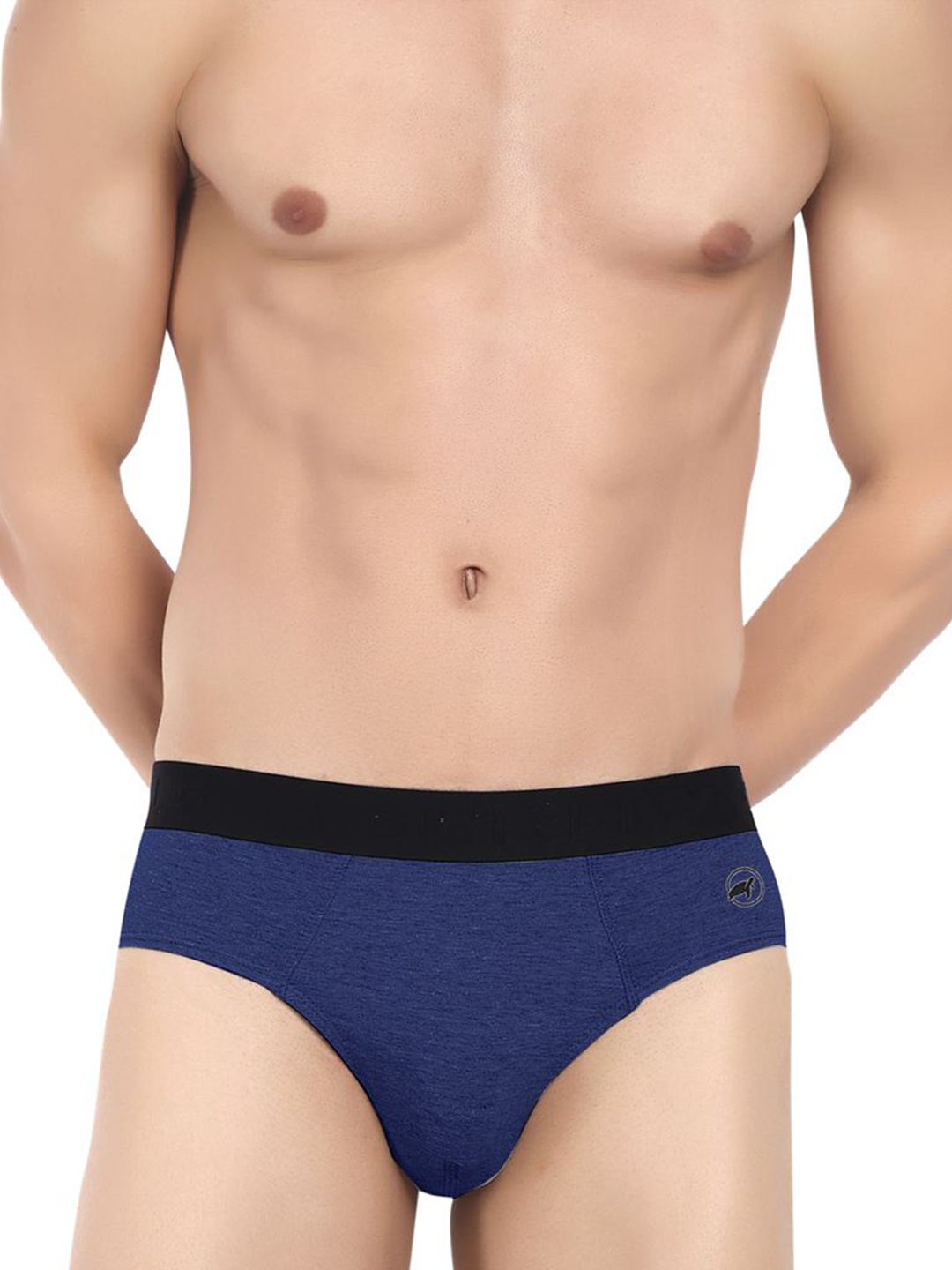 

LOGGERHEAD Cotton Mid-Rise Basic Briefs LHFB004-Navy, Blue