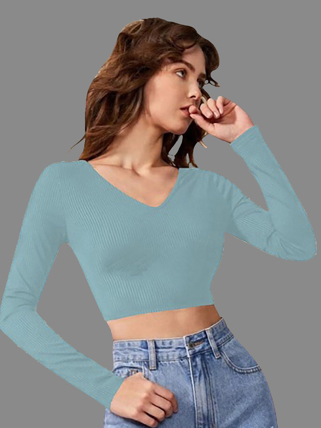 

Dream Beauty Fashion Crop Top, Teal