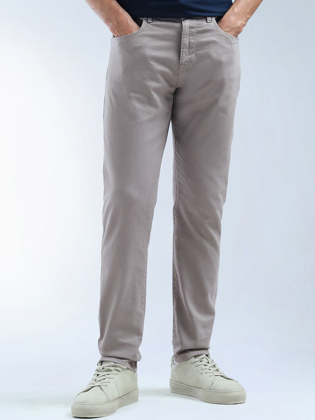 

Flying Machine Men Slim Fit Jeans, Brown