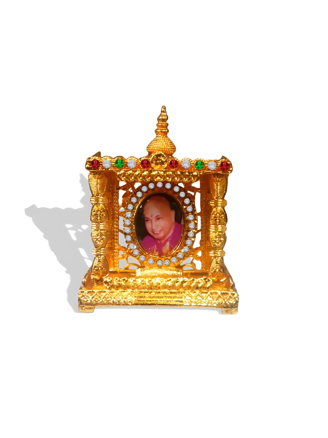 

Adhvik Gold-Toned Jai Guruji Swaroop Religious Idol Showpiece