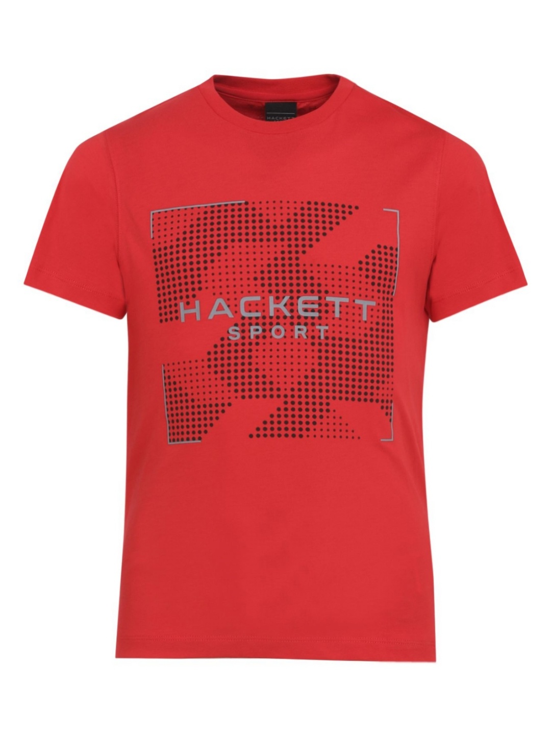 

HACKETT LONDON Boys Graphic Printed Round Neck Cotton T-shirt, Red