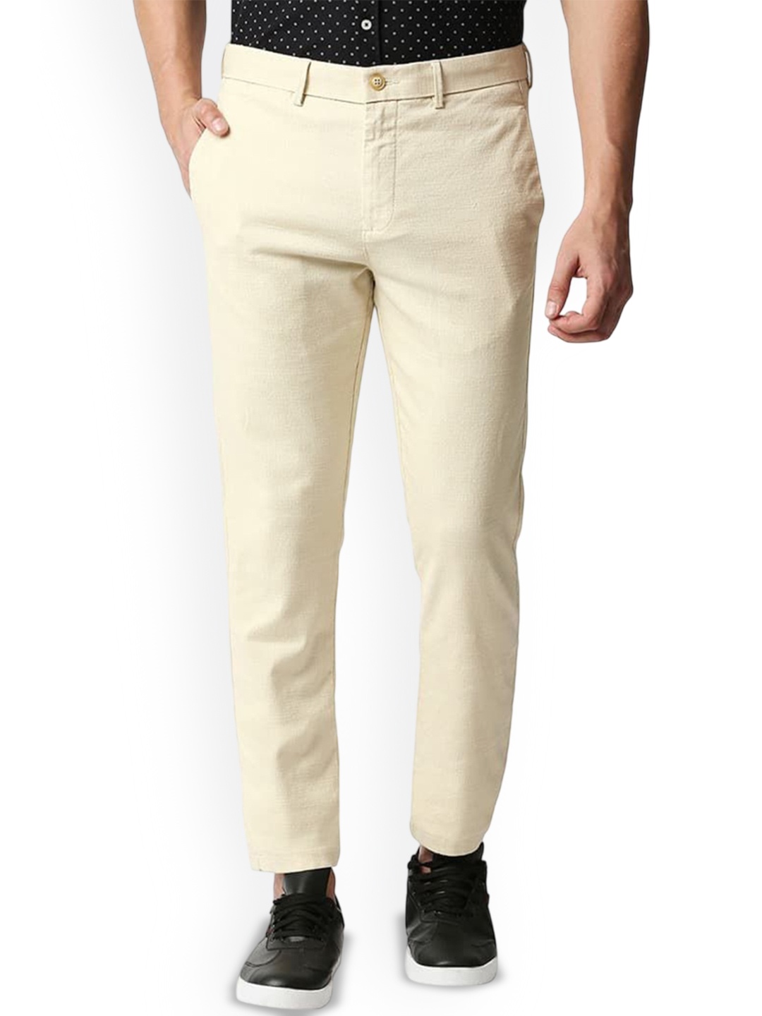 

Basics Men Comfort Trousers, Beige