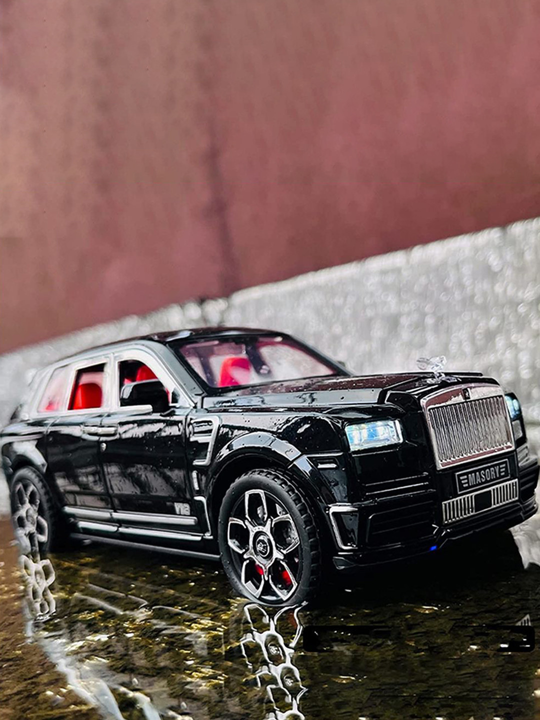 

PINQUE Kids Diecast Metal Car, Black