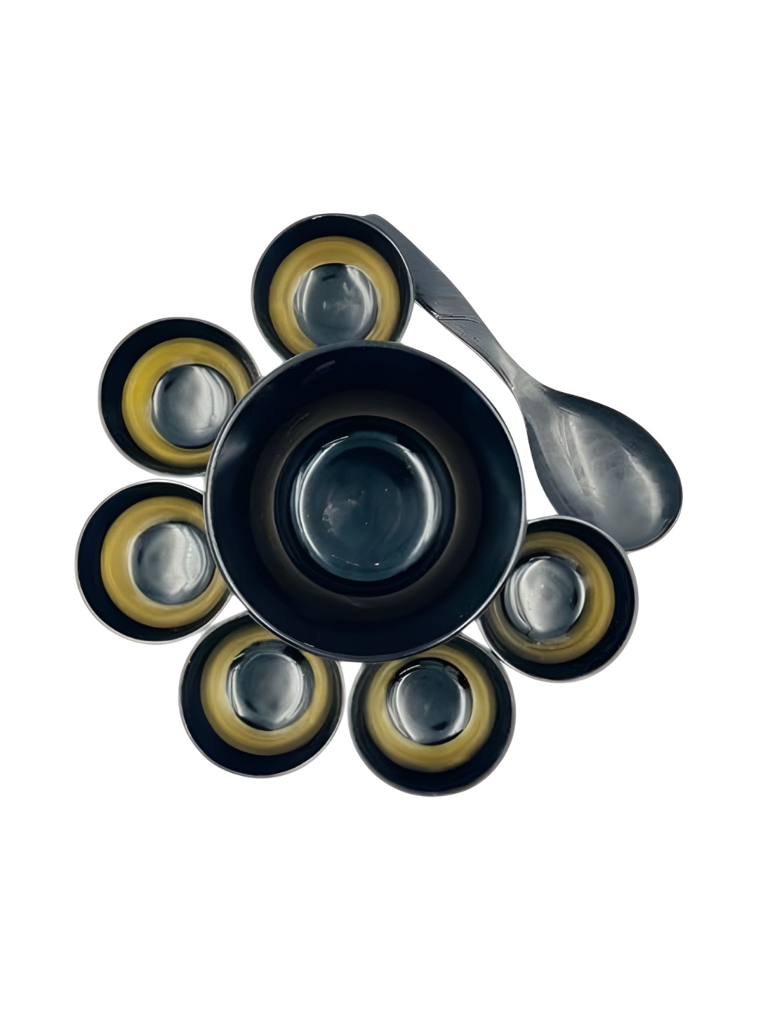 

Shreedah Black 8 Pieces Bowl Set