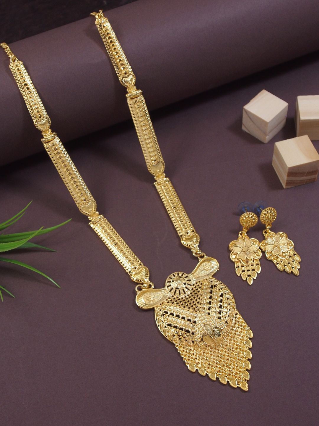 

I Jewels Gold-Plated Jewellery Set