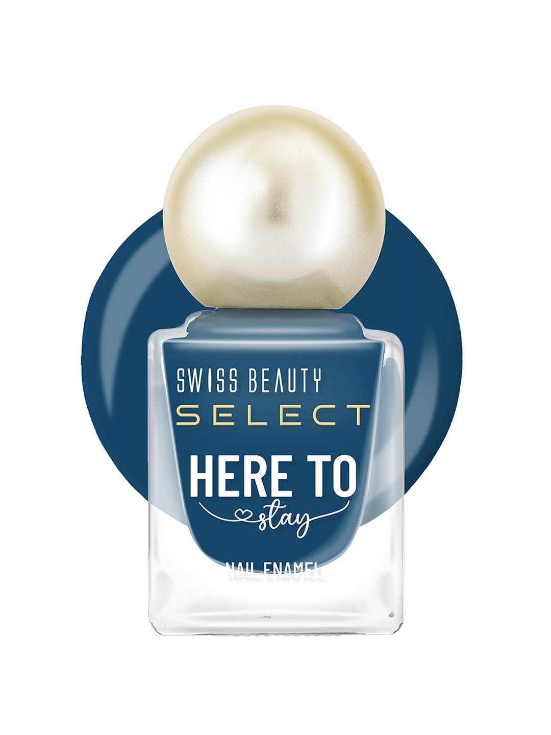 

SWISS BEAUTY Here To Stay Waterproof Nail Enamel 12ml - Mosaic Blue 14, Teal