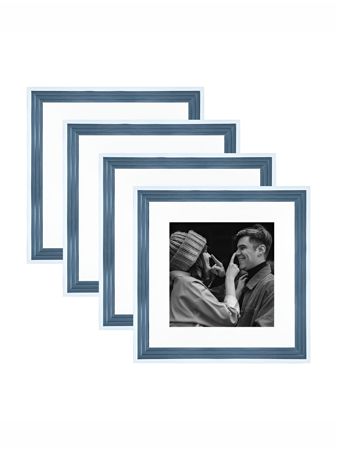 

Art Street Blue & White 2 to 4 Pieces Wood Wall Photo Frames