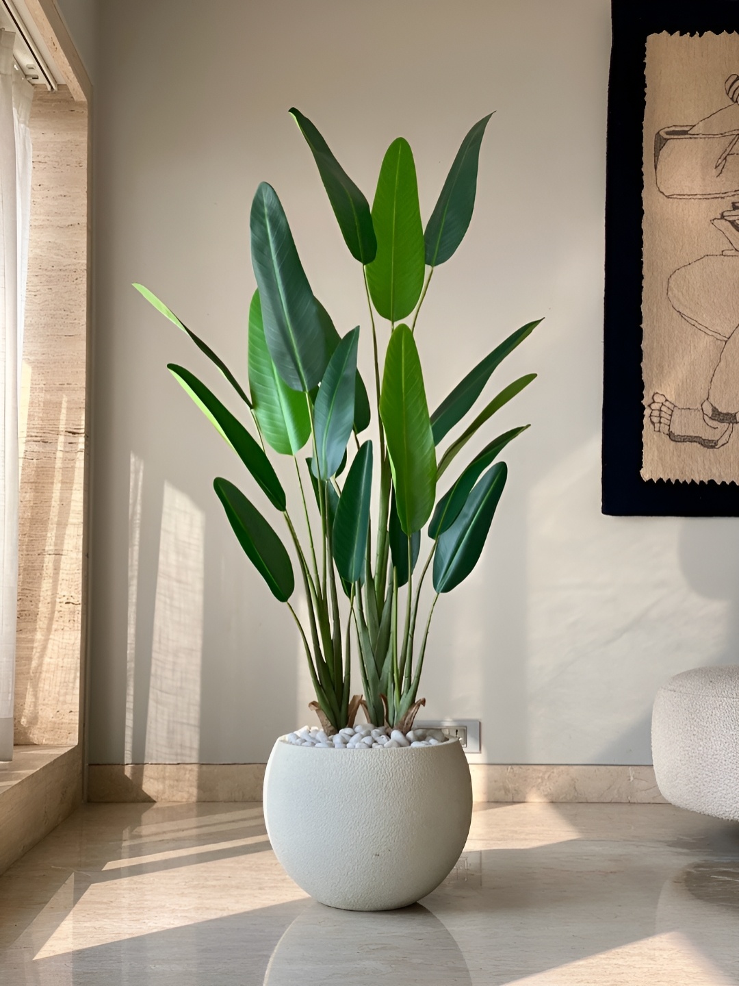 

Mason Home Green & Brown 3 Pieces Palm Artificial Plant