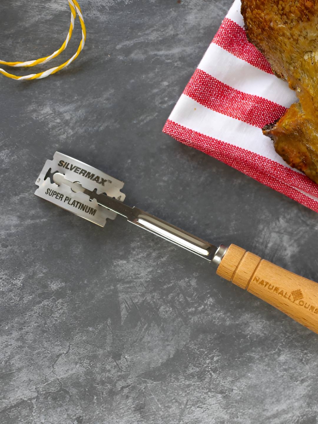 

NATURALLY YOURS WOODENWARES BREAD LAME, Steel