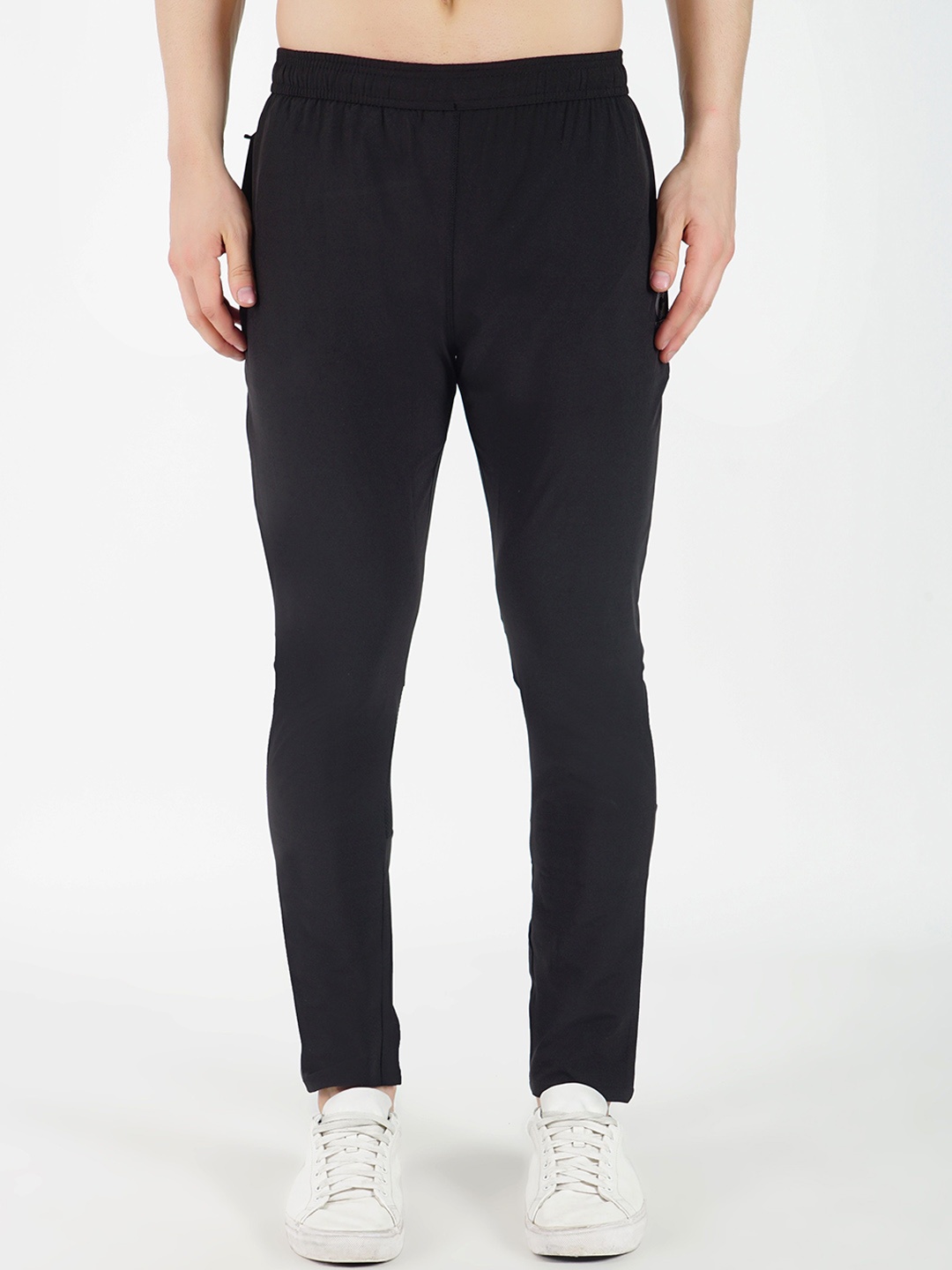 

GOTO Men Dry-Fit Track Pants, Black