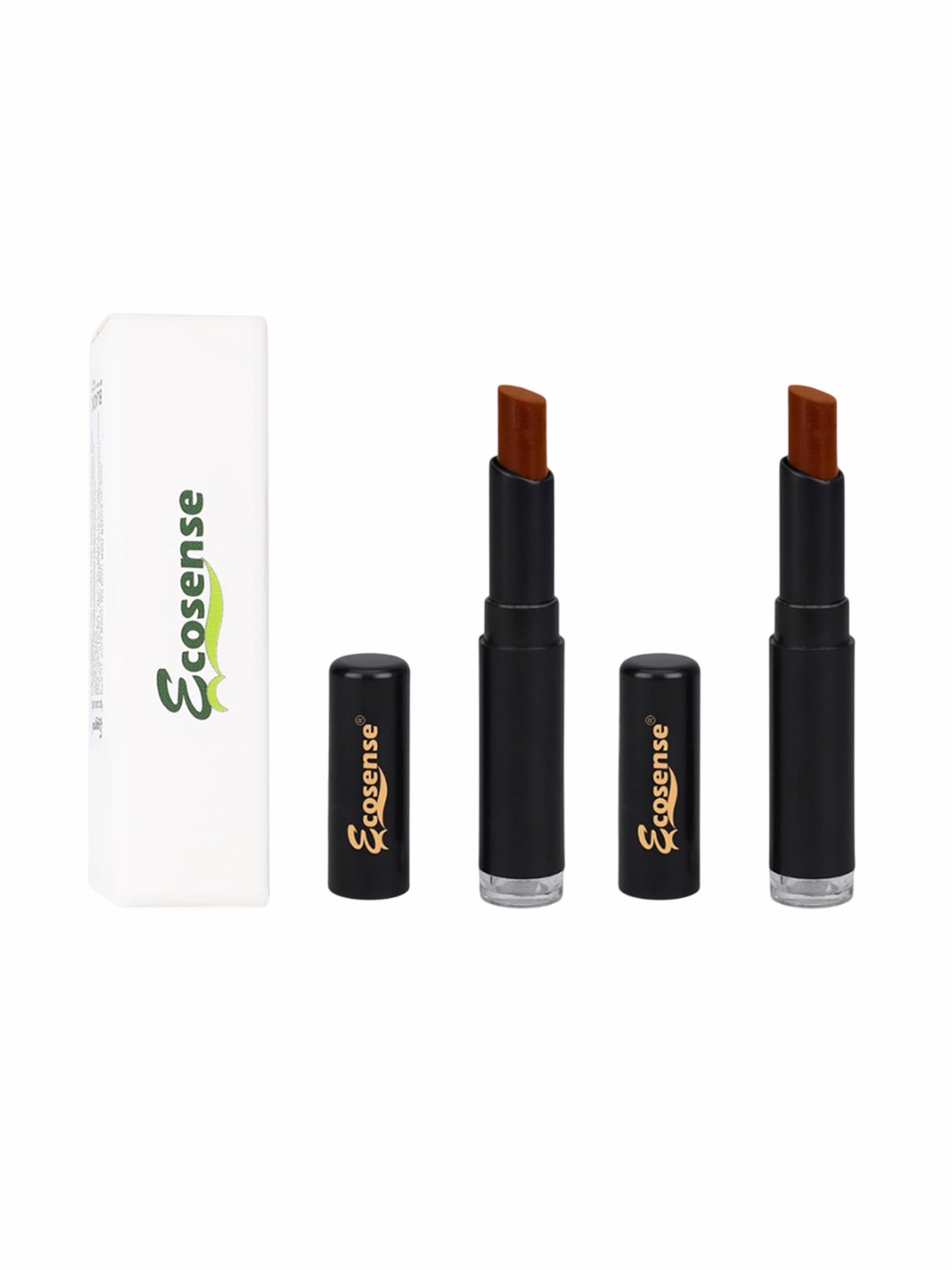 

ECOSENSE Set Of 2 Temporary Roots & Side Locks Touch-up Stick Cream 3 g Each Brown