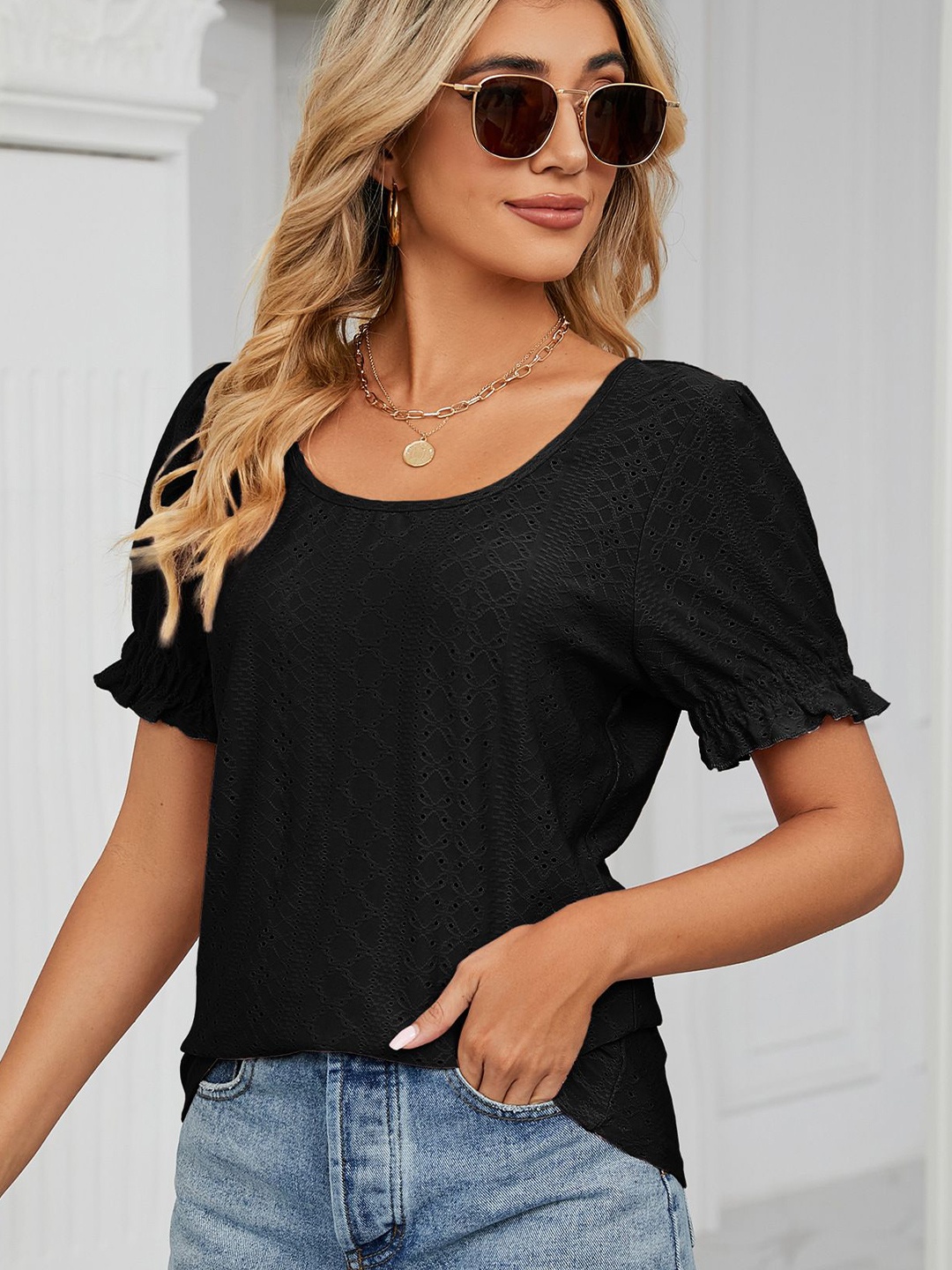 

StyleCast Top, Black