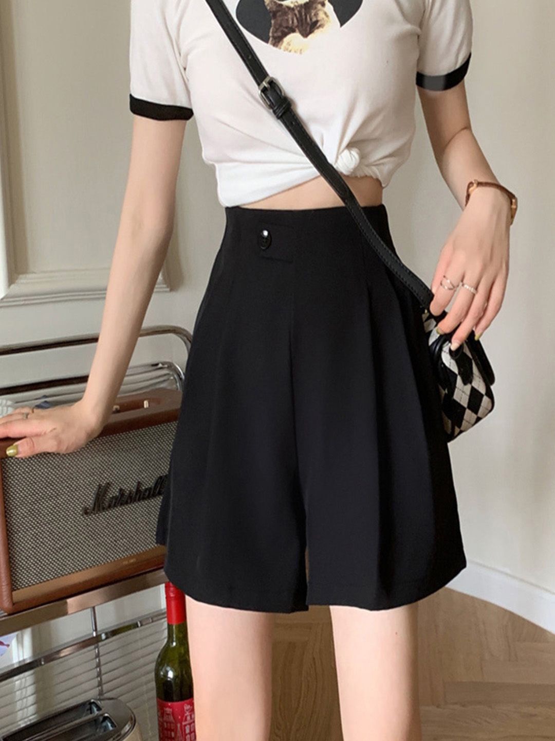 

StyleCast Women Shorts, Black