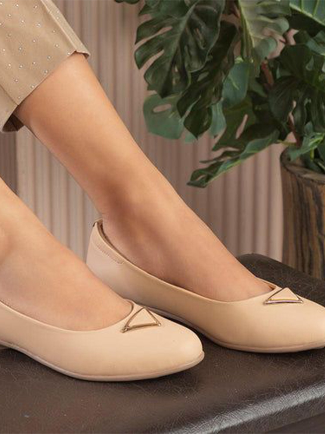 

Tresmode Women Ballerinas Flats, Beige