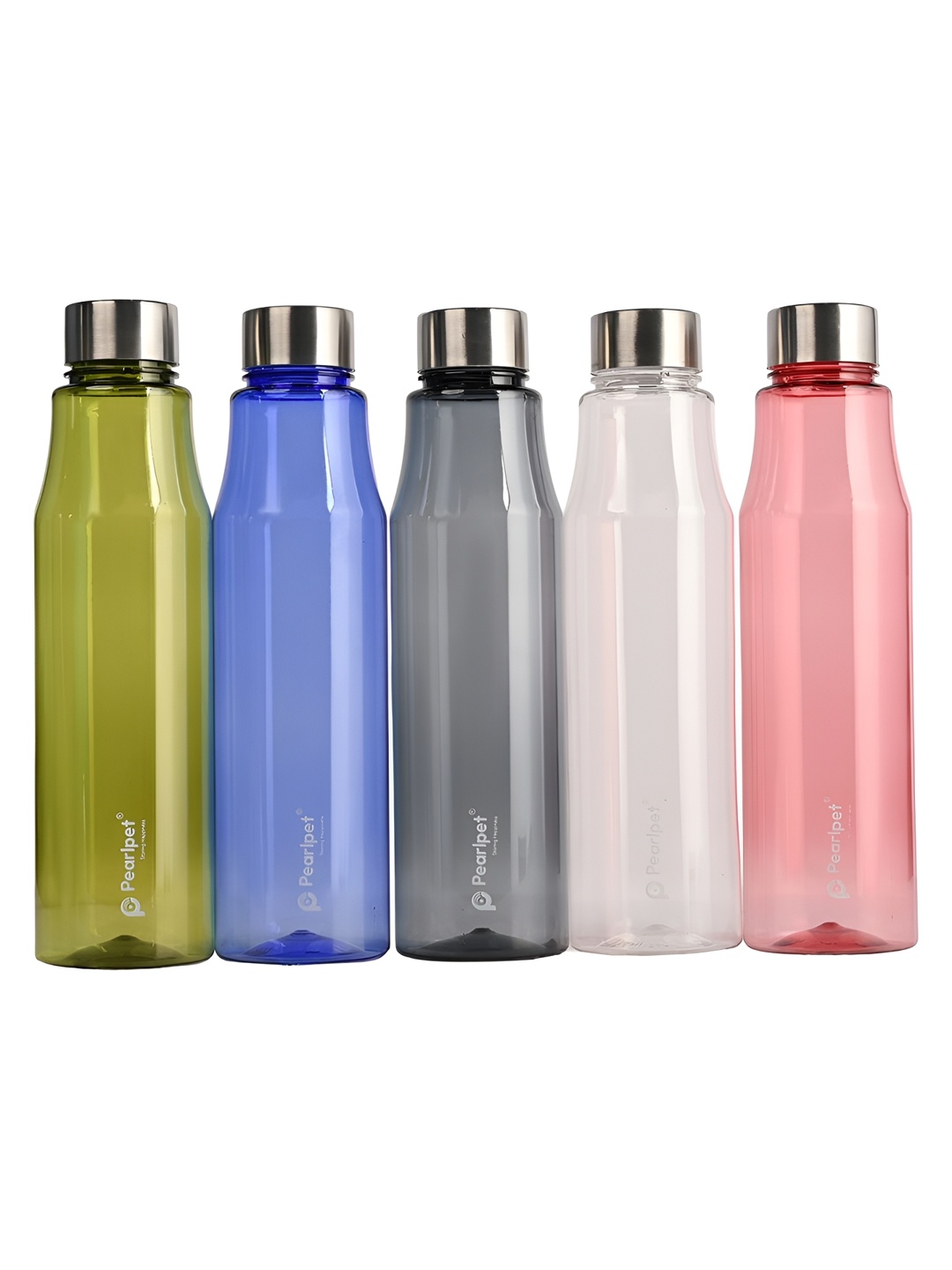 

Pearlpet Ellie Green and Blue 5 Pieces Water Bottle 750 ml Each