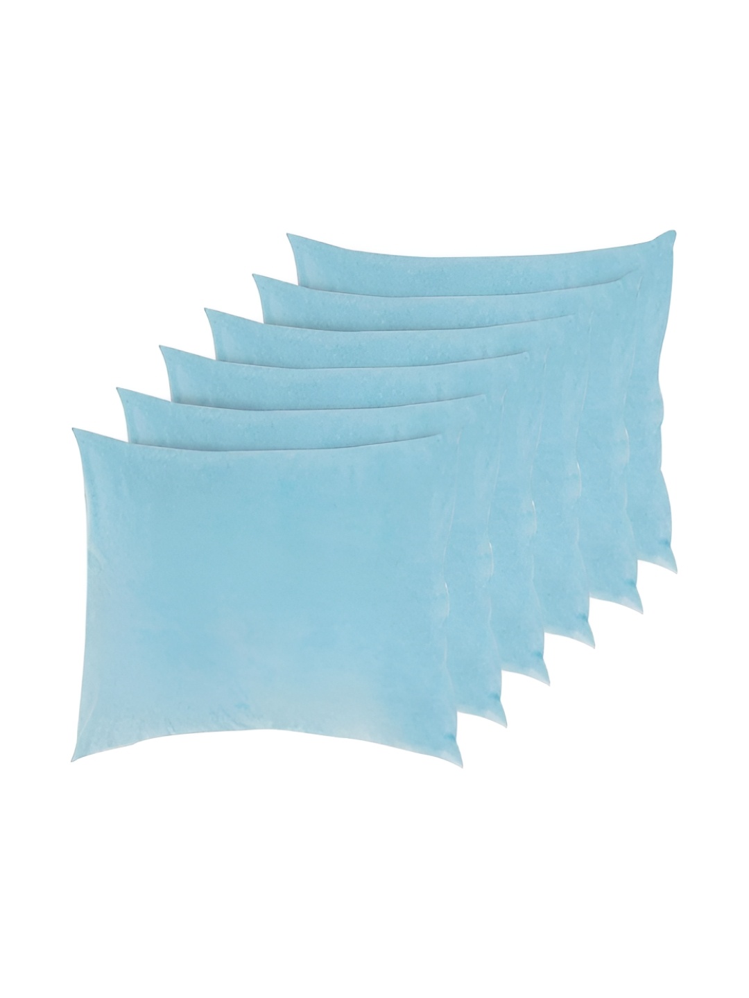 

GADDA CO Pack of 6 Blue Waterproof & Dustproof Zipper Closure Pillow Protector