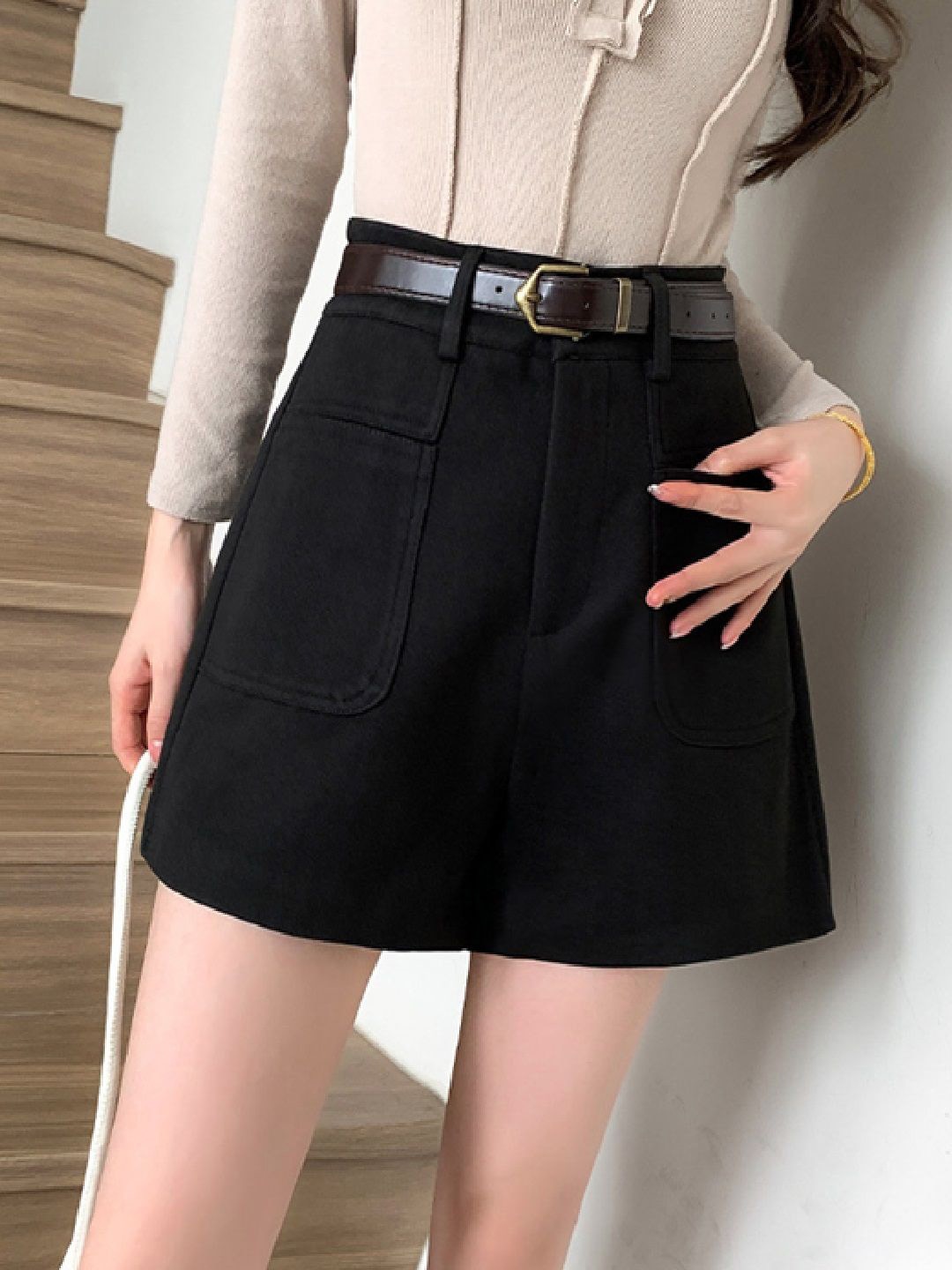 

StyleCast Women Shorts, Black