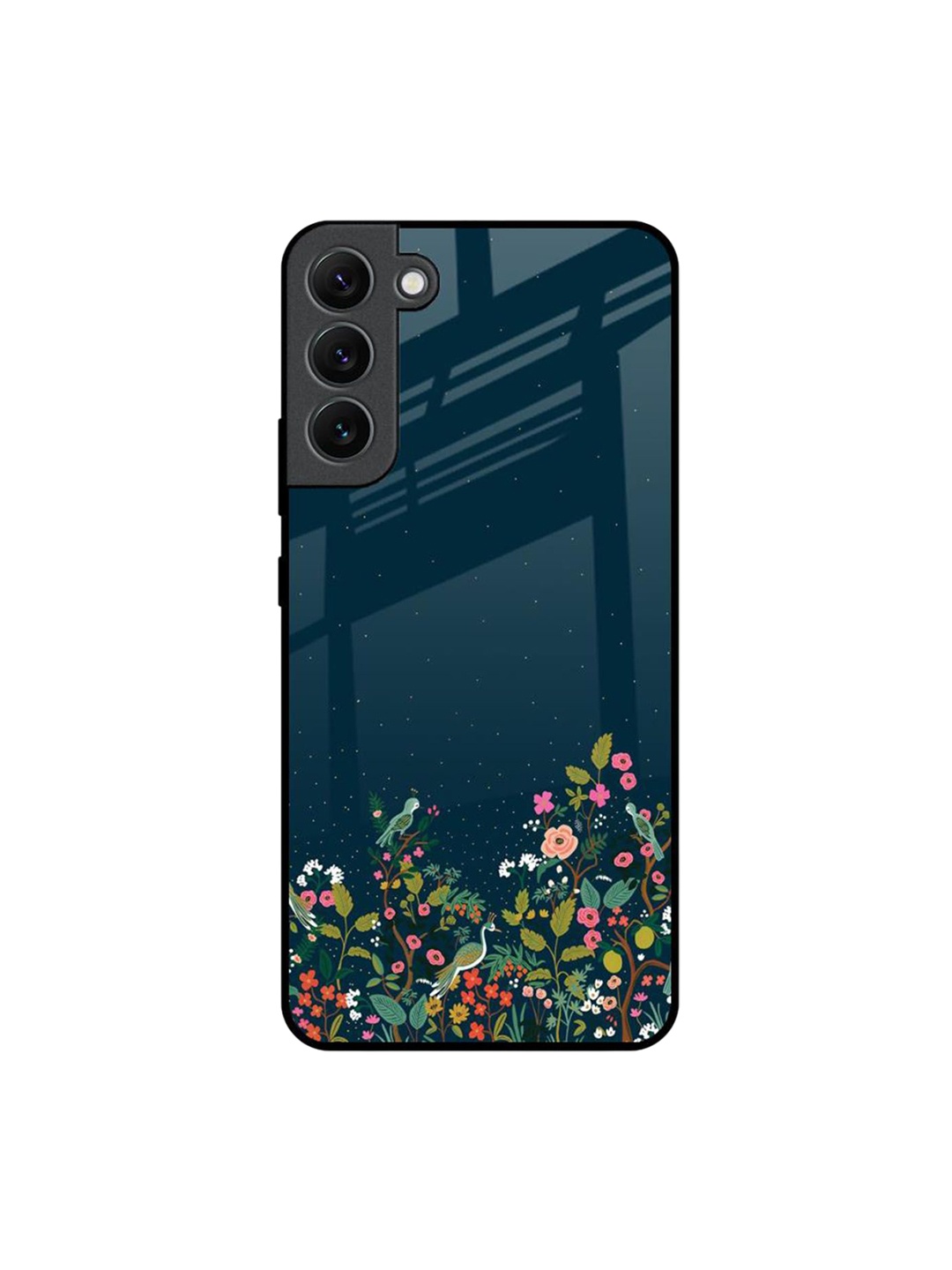

QRIOH Small Garden Printed Samsung Galaxy S22 Plus Back Case, Green