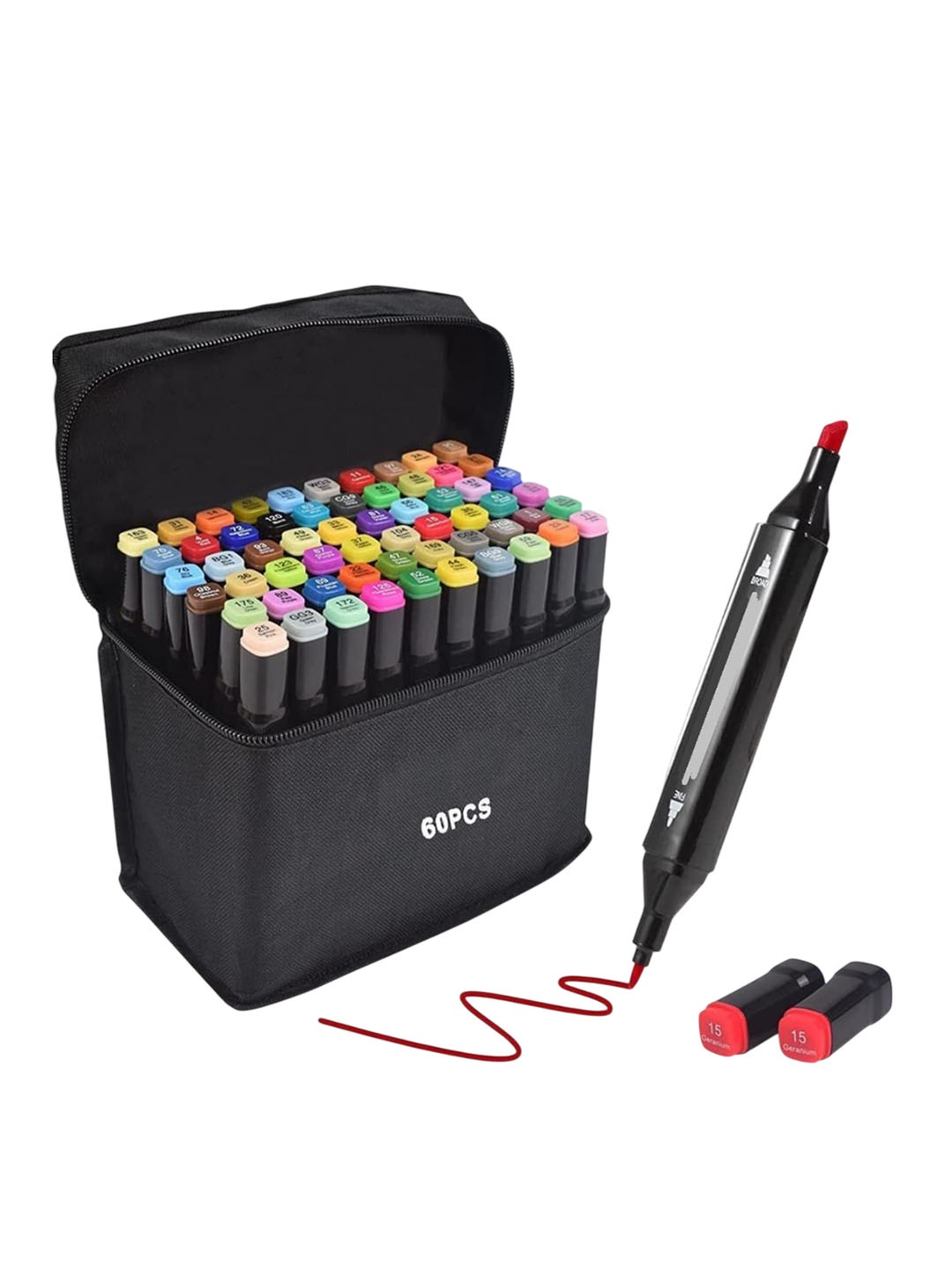 

Awestuffs Solid Colours Stationery, Black