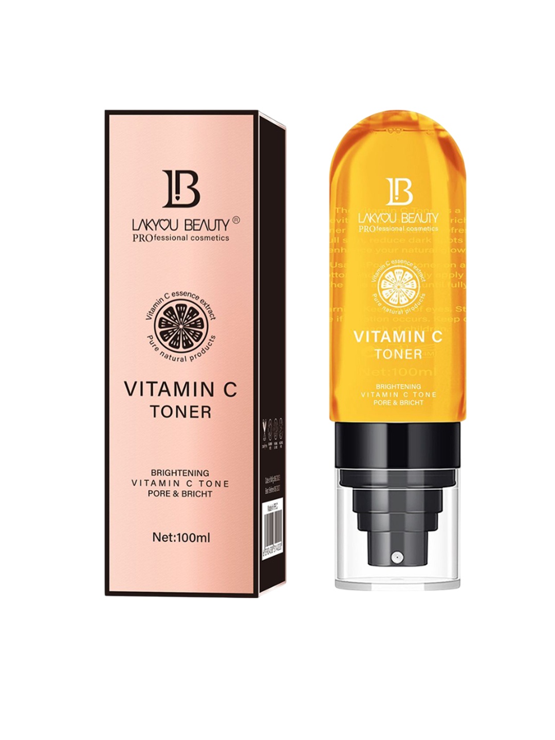 

LAKYOU BEAUTY Vitamin C Toner For Brighten - 100 ml, Transparent
