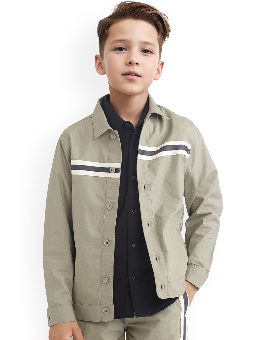 

RARE ONES Boys Tailored Jacket, Olive