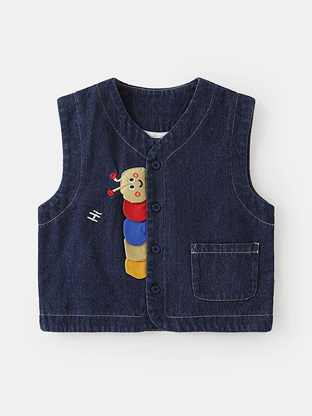 

LULU & SKY Crop Top, Blue