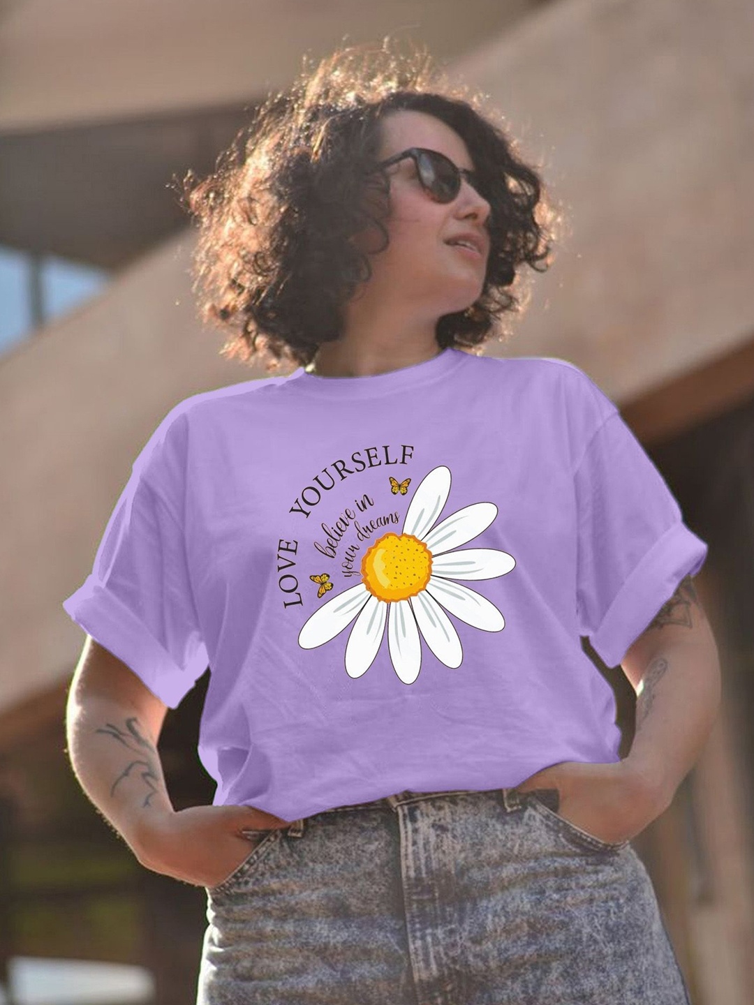 

Moda Rapido Women Printed T-shirt, Purple