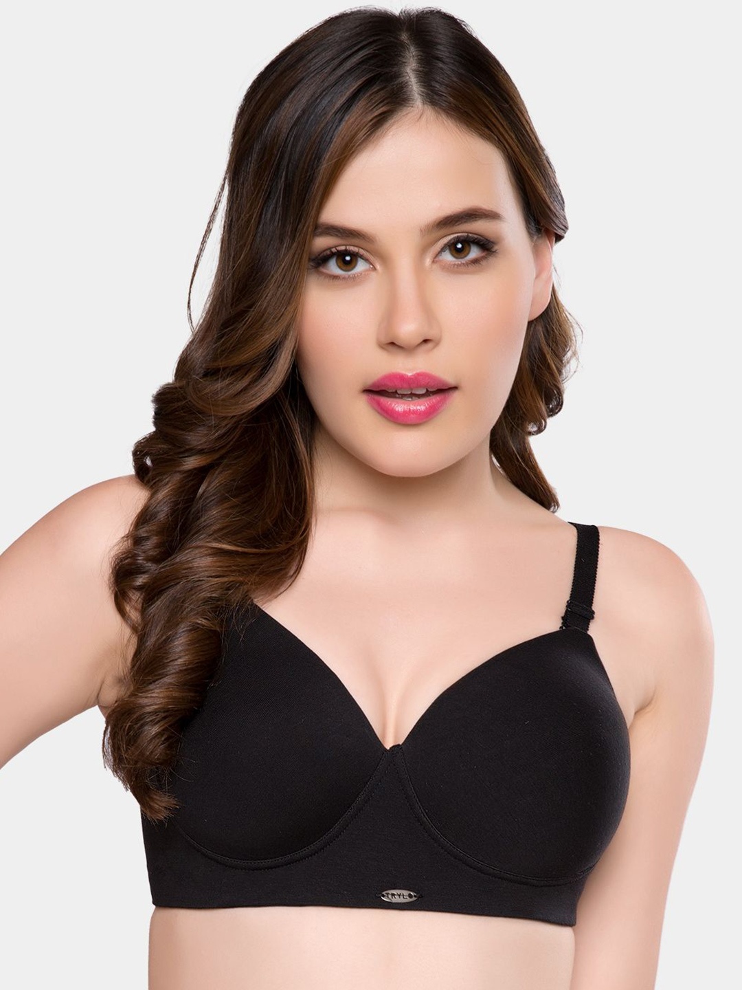 

Trylo Bra Full Coverage Lightly Padded, Black
