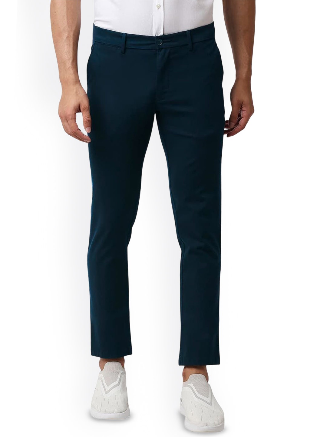 

Basics Men Comfort Trousers, Navy blue