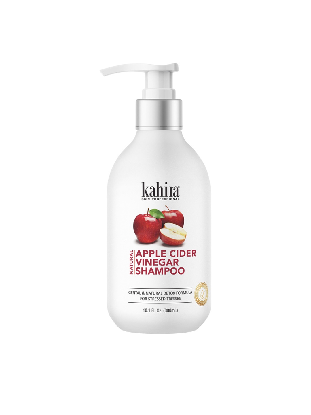 

kahira Apple Cider Vinegar Shampoo To Boosts Shine & Healthy Hair - 300 ml, White