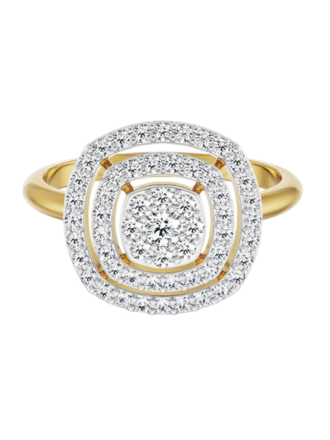 

Emori Mavis Clustered Diamond Ring, Yellow