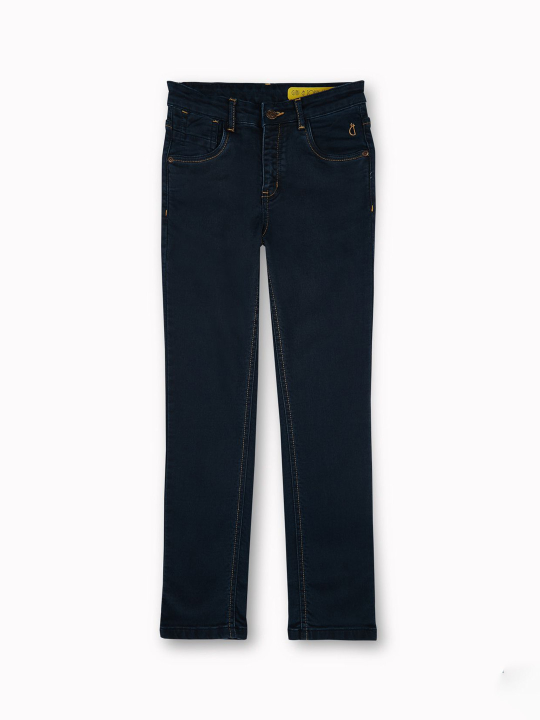 

Gini and Jony Boys Comfort Slim Fit Mid-Rise Jeans, Blue