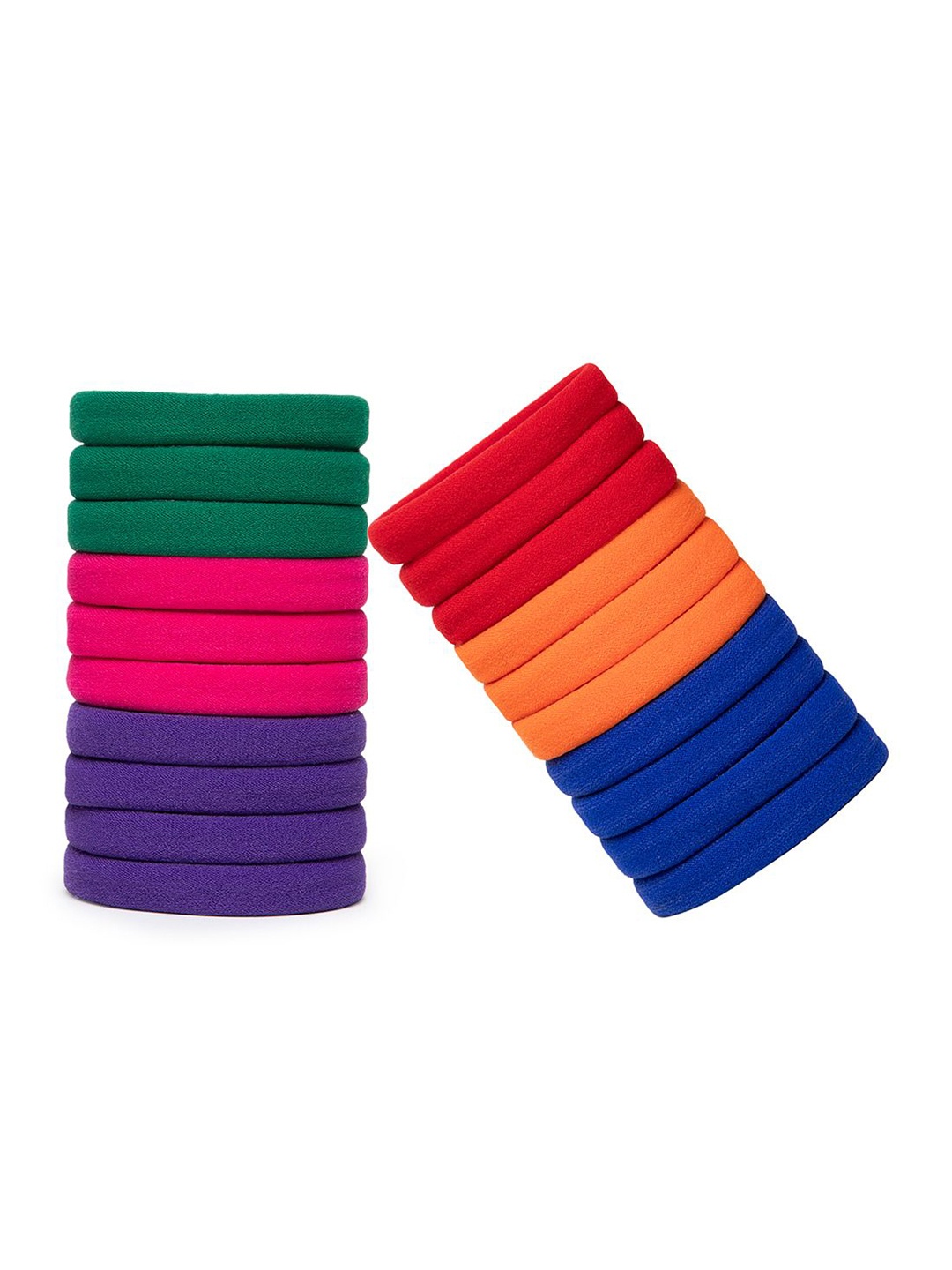 

Radhu & Kabby 20 Pcs Ponytail Holders, Red