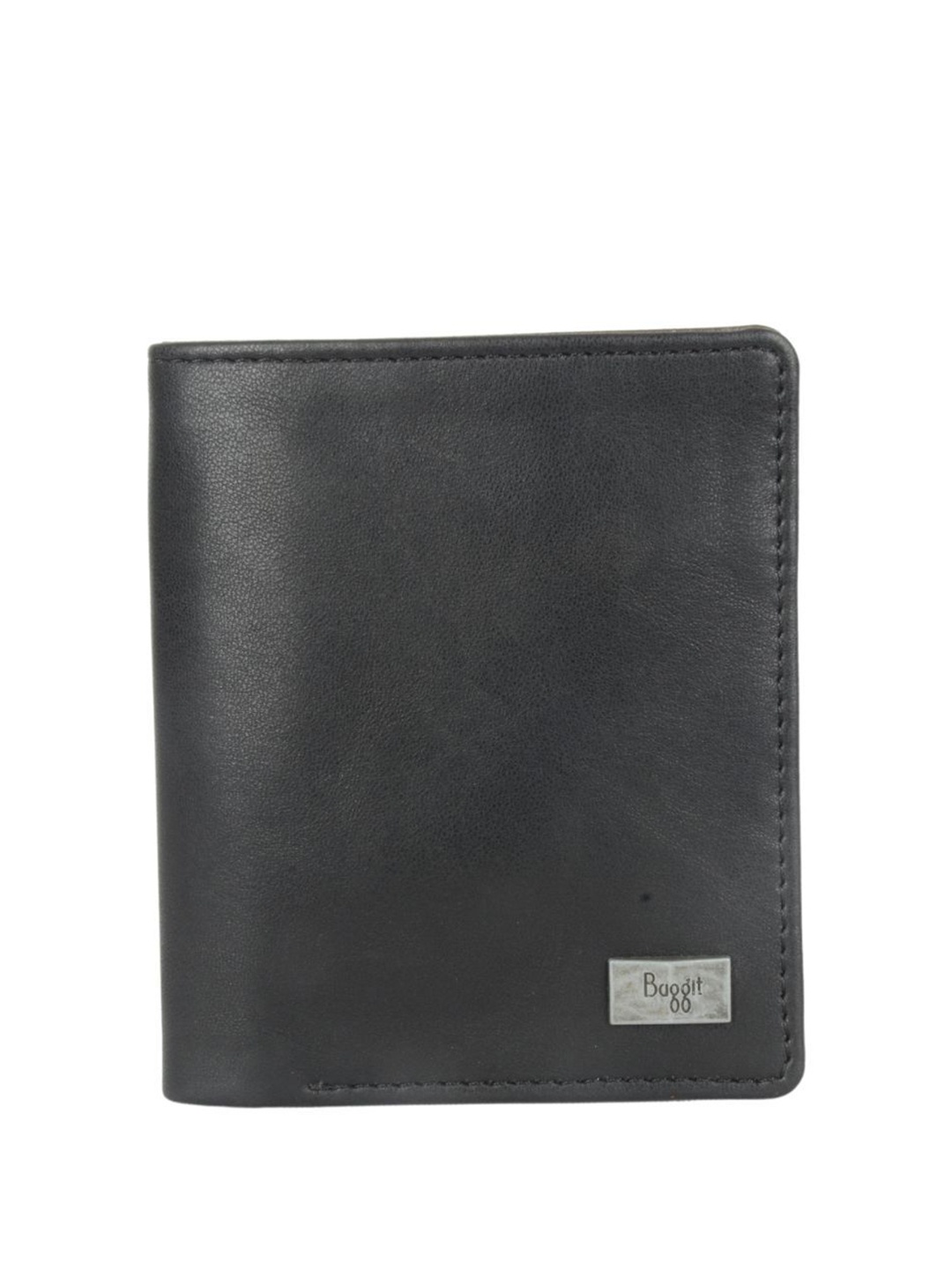 

Baggit Men Bow Detail PU Two Fold Wallet, Black