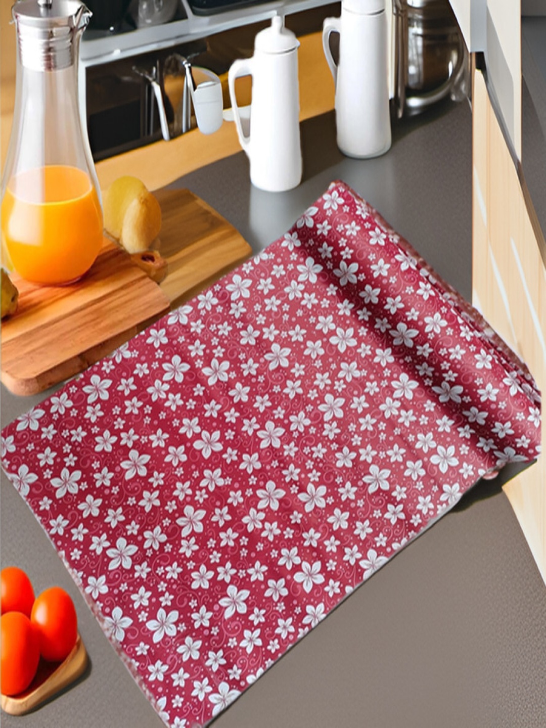 

REVEXO Pink Set of 1 Water Resistant Shelf Liner Organisers