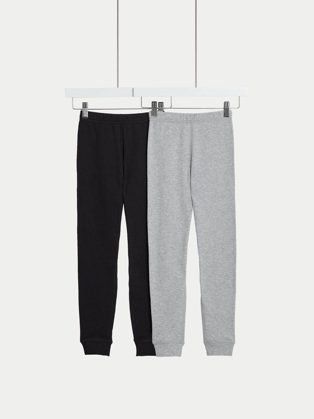 

Marks & Spencer Kids Pack Of 2 Thermal Bottoms, Grey