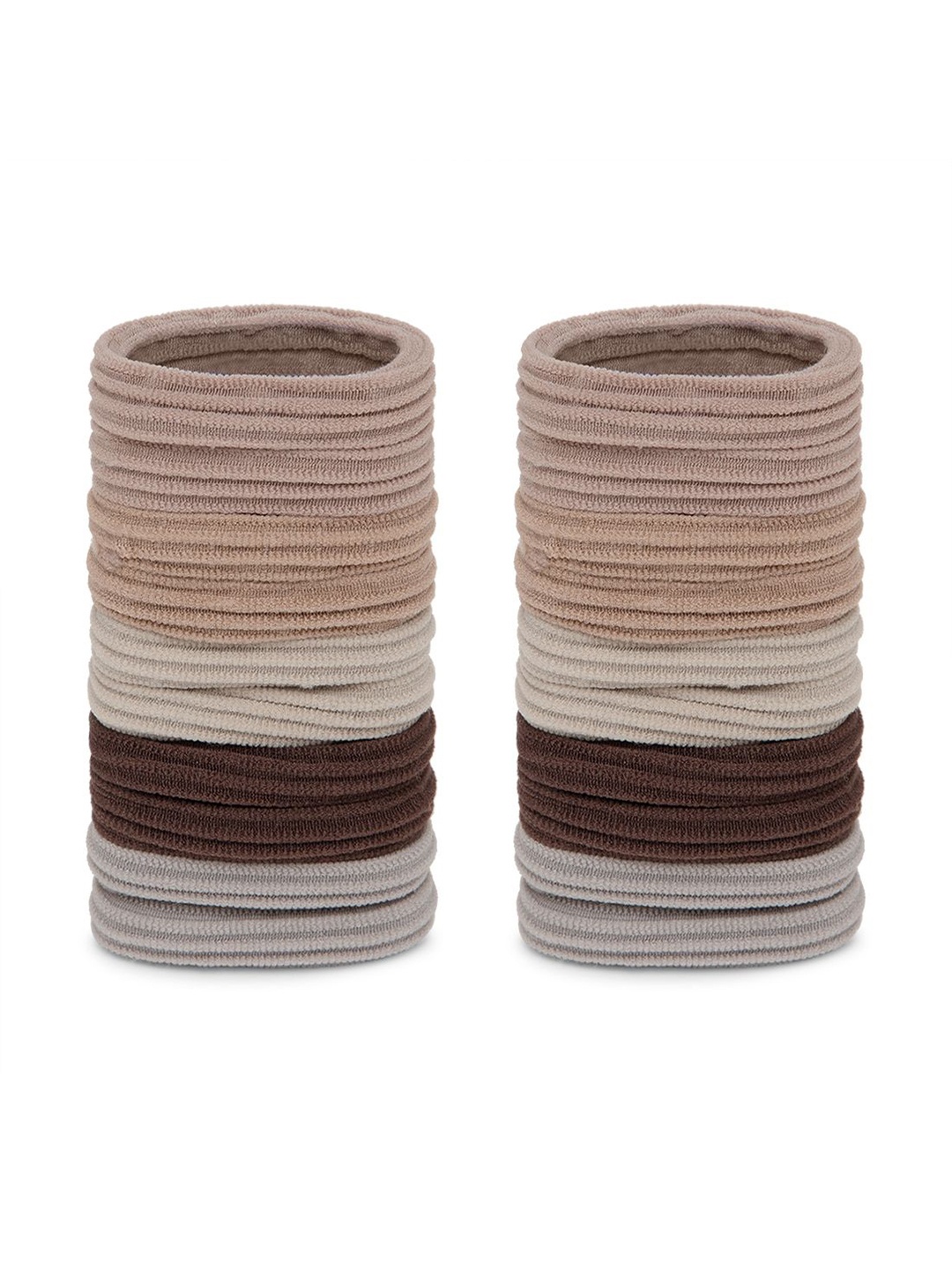 

Radhu & Kabby 20 Pcs Ponytail Holders, Brown