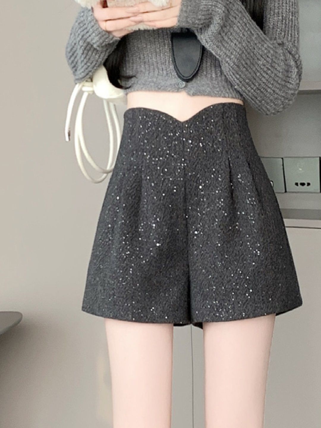 

StyleCast Women Shorts, Grey