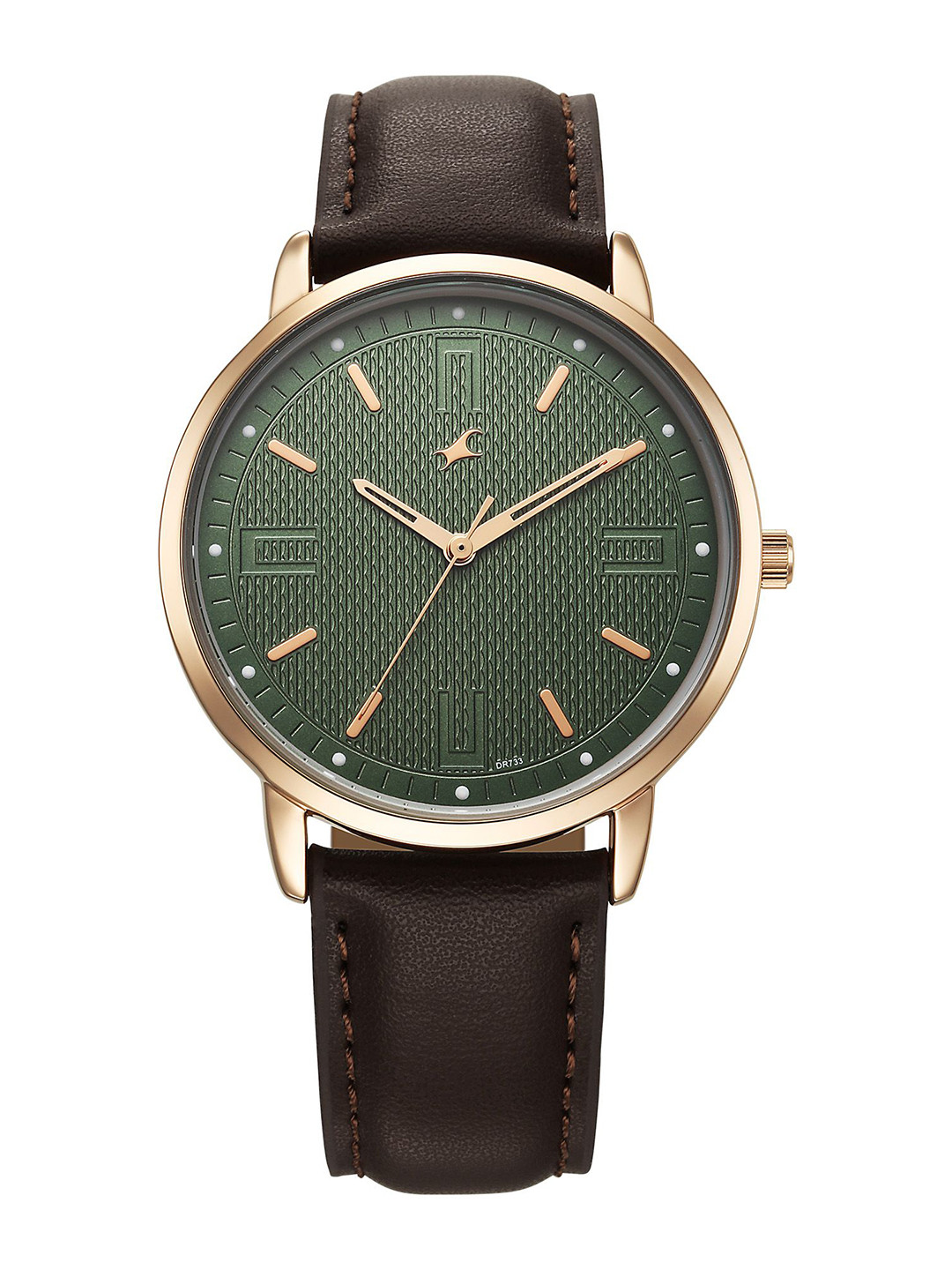 

Fastrack Men Dial & Leather Straps Analogue Watch 38159WL01, Brown