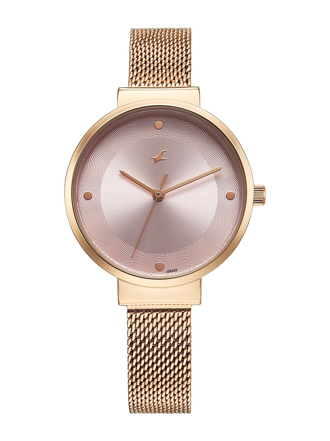 

Fastrack Stunners X Special Edition Women Bracelet Style Analogue Watch 68045WM02, Rose gold