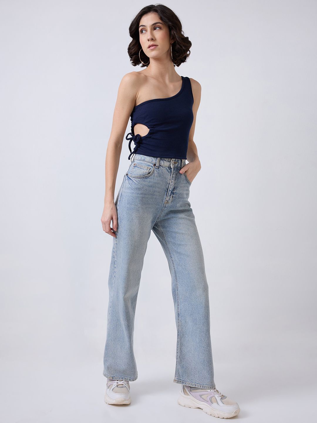 

SZN Crop Top, Blue