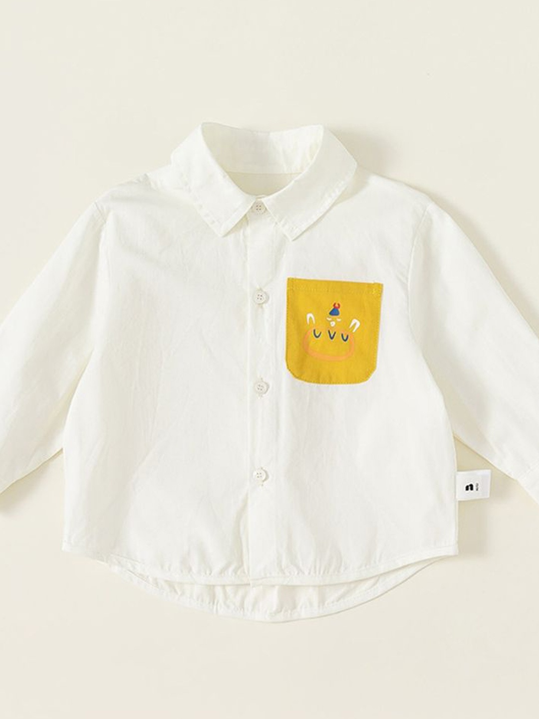 

LULU & SKY Boys Opaque Casual Shirt, White